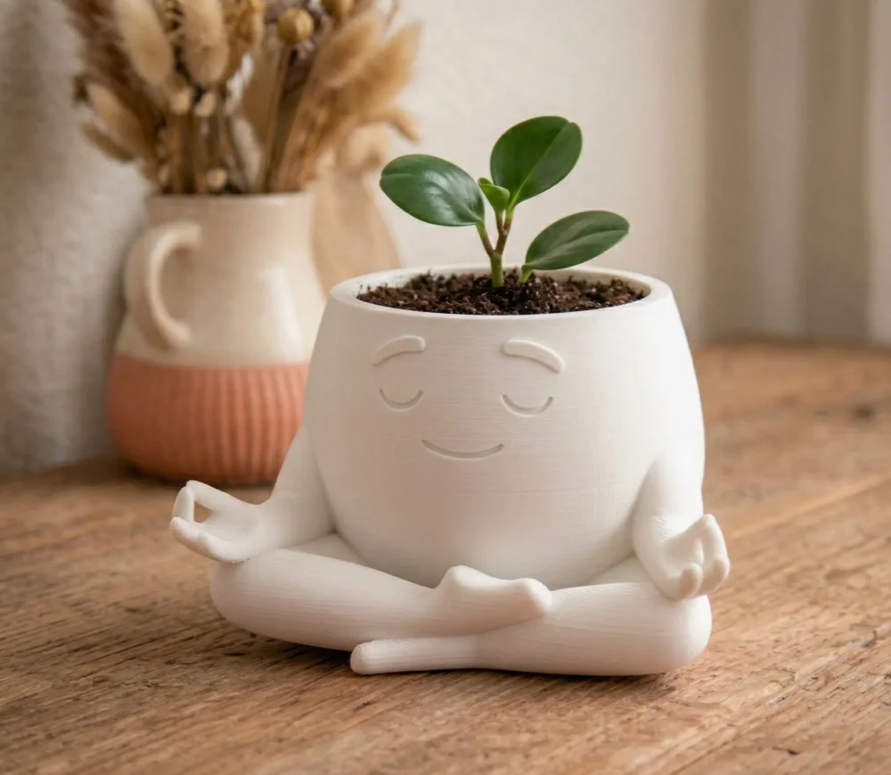 Meditasyon yapan saksı