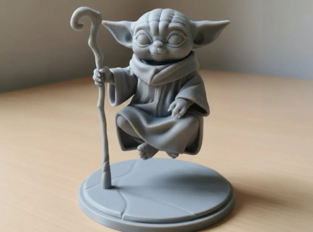 Bebek Yoda figürü