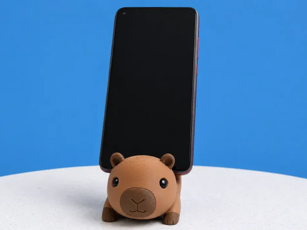 Kapibara telefon tutucu