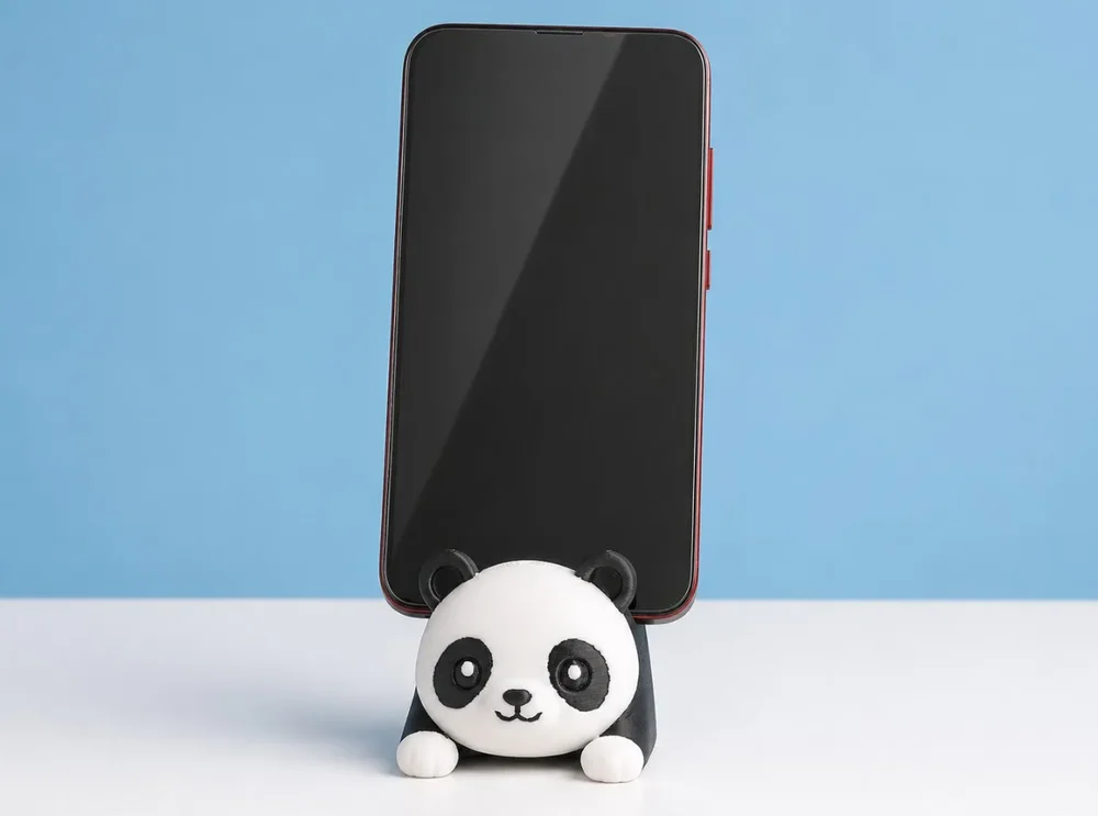 Panda telefon tutucu